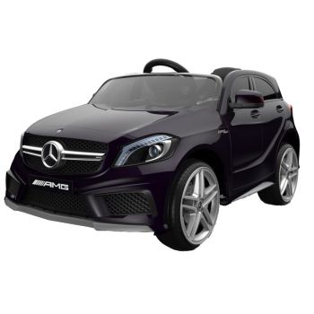 Masinuta electrica cu roti din cauciuc Mercedes Benz A45 AMG SUV Black