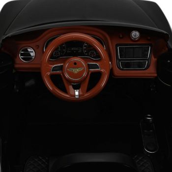 Masinuta electrica cu telecomanda Bentley Bentayga Black de firma originala