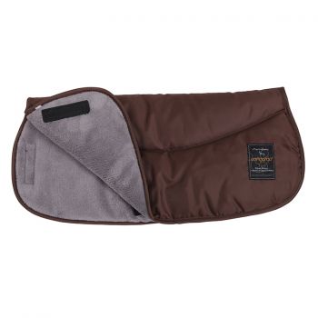 Husa carucior pentru protectia mainilor de frig BrownBeige de firma original