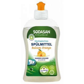 Detergent lichid ecologic pentru vase cu portocale 500ml