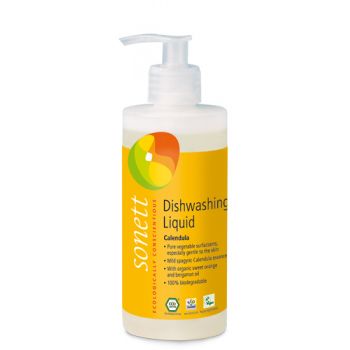 Detergent ecologic pentru spalat vase galbenele Sonett 300ml ieftin