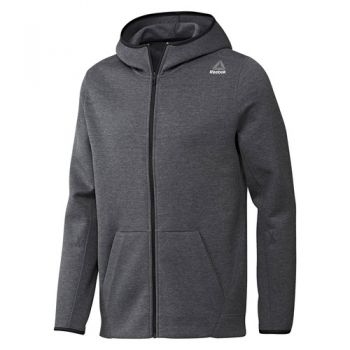 Hanorac barbati Reebok Fitness Qc Dk Fz Hood B45132