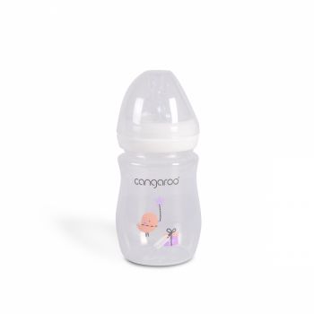 Biberon Cangaroo 160ml Birdy Pink