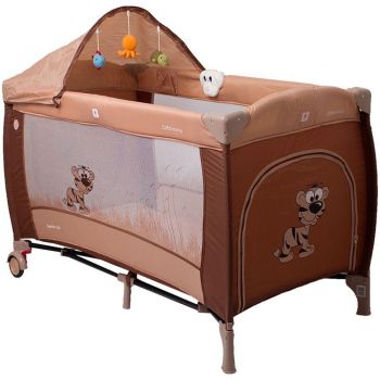 Patut pliabil Coto Baby Samba Lux Brown