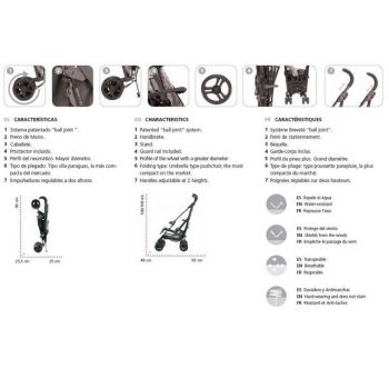 Carucior sport copii Jane Nanuq S 49