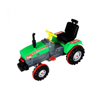 Tractor cu pedale pentru copii Operated Green de firma originala