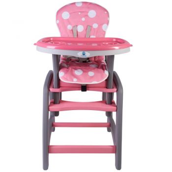 Scaun de masa multifunctional Kidscare Roz