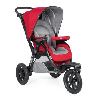 Carucior Chicco Trio Activ3 Car Kit 0+luni Red Berry