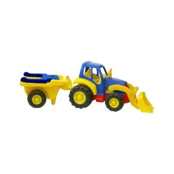 Tractor cu remorca roaba Miniland la reducere