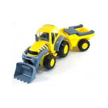 Tractor Excvator cu remorca - Miniland la reducere