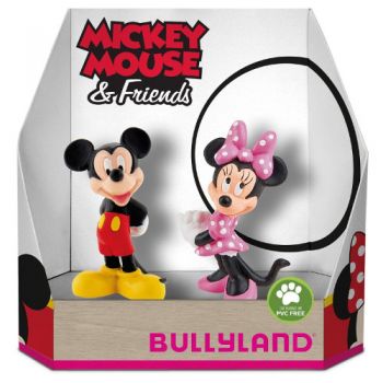 Set 2 Figurine Bullyland Minnie si Mickey Mouse