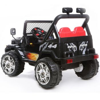 Masinuta electrica 12V cu roti din cauciuc Drifter Jeep 4x4 Negru Masinuta electrica 12V cu roti din cauciuc Drifter Jeep 4x4 Negru