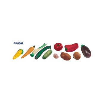 Cos cu legume 11 piese, Miniland Educational 30766