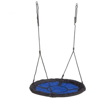 Leagan pentru copii tip cuib 98 cm diametru Swibee Blue la reducere