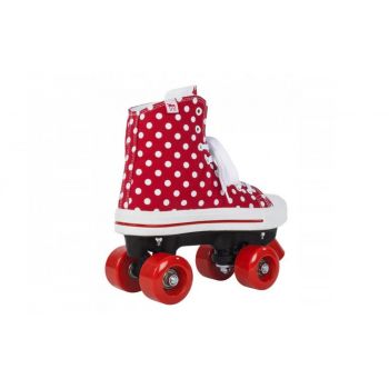 Role Rookie Canvas High Polka Dots rosu cu alb 33 de firma originala