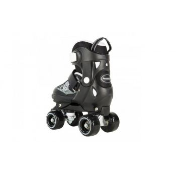 Role Rookie Pulse Jr Ajustabile 35.5-39 negru cu alb de firma originala