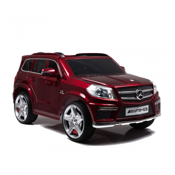 Masinuta electrica cu telecomanda si roti din cauciuc Mercedes GL63 Red