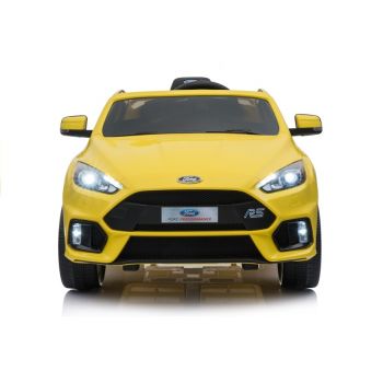 Masinuta electrica cu pornire la cheie Ford Focus RS Yellow
