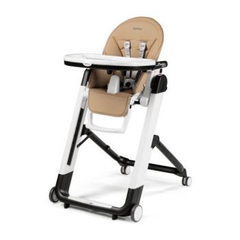 Scaun de masa Peg Perego Siesta 2 in 1 Follow Me Noce