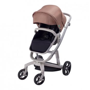 Carucior Bebumi Space 2 in 1 Gold cadru alb