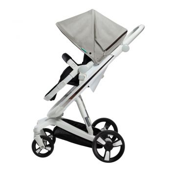 Carucior Bebumi Space Gray cadru alb la reducere