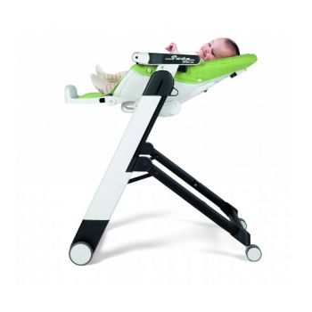 Scaun de masa Peg Perego Siesta 2 in 1 Follow Me WonderGreen