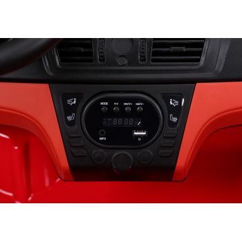 Masinuta electrica BMW X6 M XXL Red cu doua locuri si telecomanda 2.4 Ghz de firma originala
