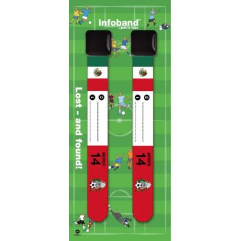 Bratara reutilizabila de identificare pentru copii infoband set 2 bratari Mexic
