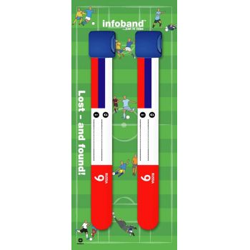 Bratara reutilizabila de identificare pentru copii infoband set 2 bratari Rusia