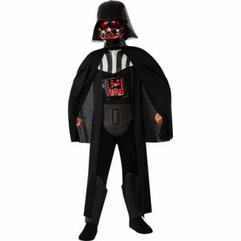 Costum star wars darth vader light-up 7-8 de firma original