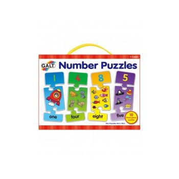 Puzzle cu numere (3 piese)