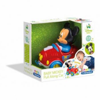 Masinuta de Tras Mickey Mouse cu Sunete - Jucarie Interactiva pentru Copii