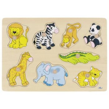 Puzzle Gradina Zoologica - Goki de firma original