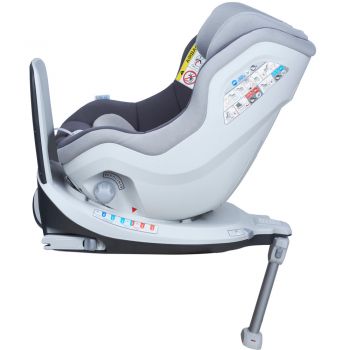 Scaun auto Rear Facing rotativ Tiago 0-18 kg gri KidsCare ieftin