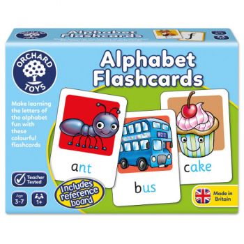 Joc Educativ in Limba Engleza Orchard Toys Alphabet Flashcards