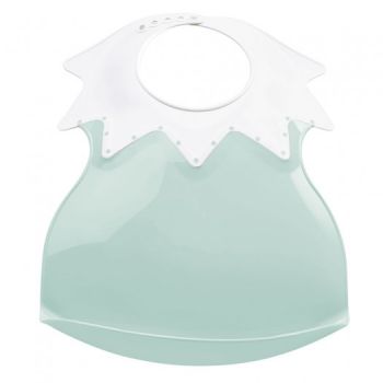 Baveta bebe ultra-soft ARLEQUIN Thermobaby Celadon green de firma originala