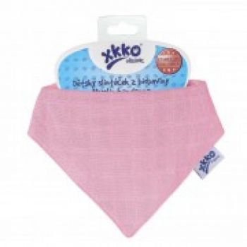 Esarfa din bumbac organic Light Pink XKKO de firma originala