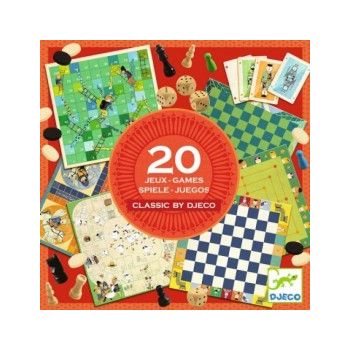 Colecția Djeco - 20 jocuri clasice la reducere