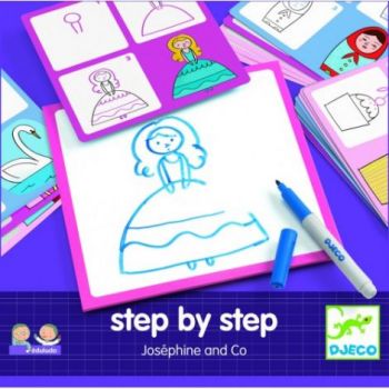 Desenează pas cu pas, pentru fete la reducere