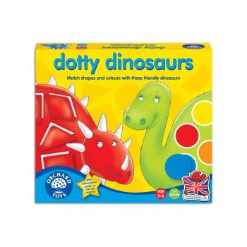 Joc educativ Dinozaurii cu pete DOTTY DINOSAURS