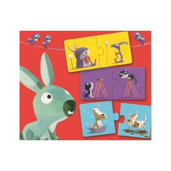 Puzzle duo Djeco  Antonime