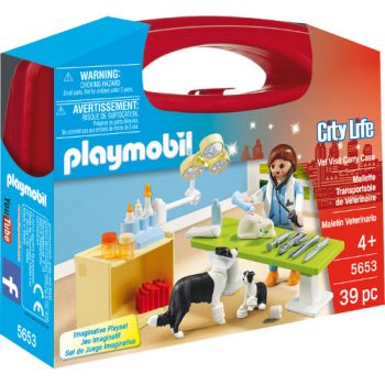 Set Portabil Playmobil - In Vizita La Veterinar