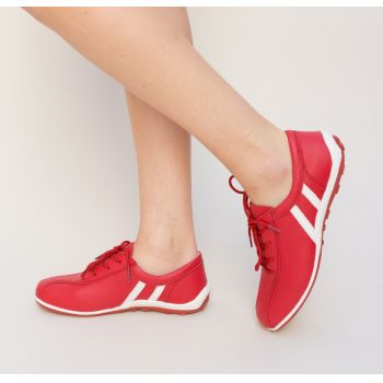 Pantofi Casual Destini Rosii Pantofi Casual Destini Rosii