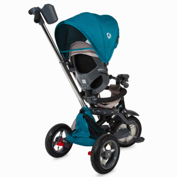 Tricicleta multifunctionala 4 in 1 cu sezut reversibil Coccolle Velo Air Verde Tricicleta multifunctionala 4 in 1 cu sezut reversibil Coccolle Velo Air Verde