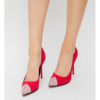 Pantofi Elino Rosii ieftini