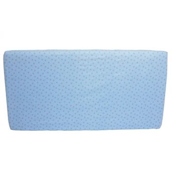 Cearceaf din bumbac cu elastic Grey Stars Blue la reducere