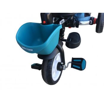 Tricicleta cu sezut reversibil Bebe Royal Milano Albastru de firma originala