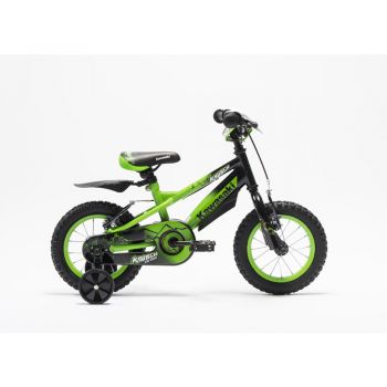 Bicicleta copii Kawasaki Krunch 12 inch green la reducere