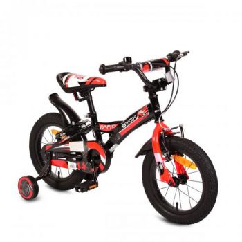 Bicicleta pentru copii Rapid Black 14 inch de firma originala