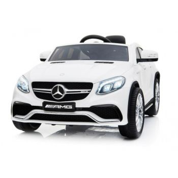Masinuta cu roti din cauciuc Mercedes GLE63 AMG Coupe White Masinuta cu roti din cauciuc Mercedes GLE63 AMG Coupe White
